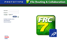Tablet Screenshot of frc.phototype.com